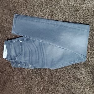 Made and Love LOFT High Waist Gray Jeans